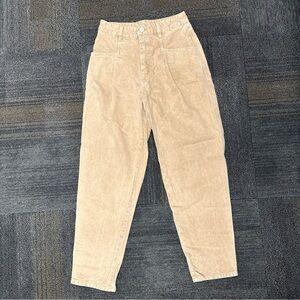 NWOT Closed Italy Ws 26 Pearl Cotton Tapered High Waist X Pockets